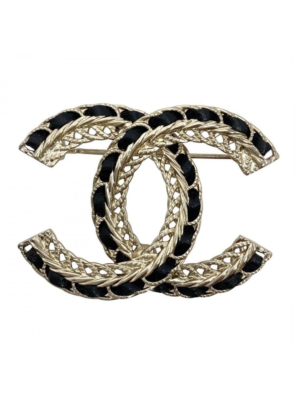 Chanel Cc Logo Brooch Metal #371451C10B